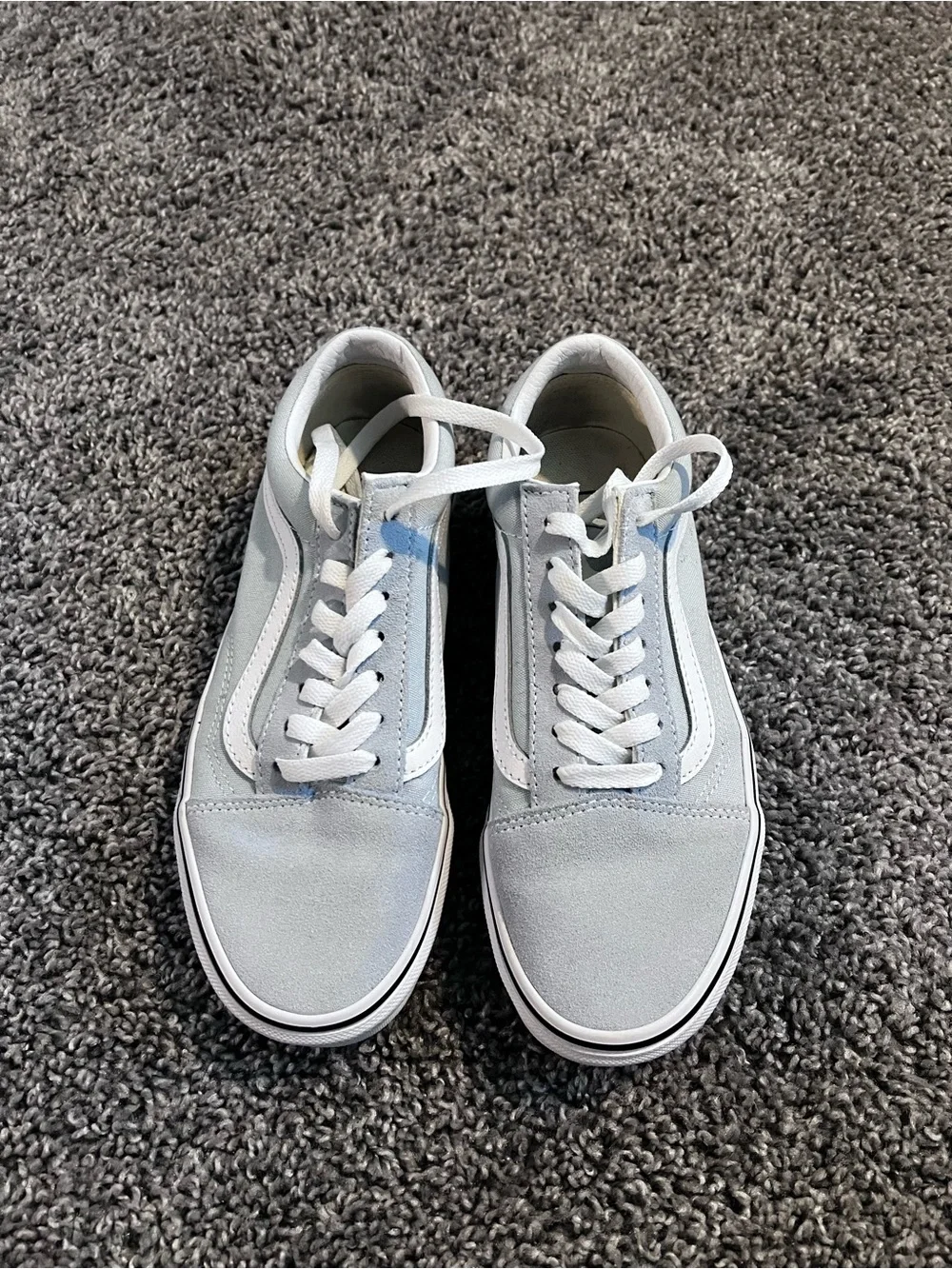 Vans old school baby blue sneakers men’s 5.0/womens 6.5